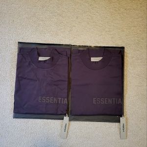 Essentials Long Sleeve Tee "Plum"